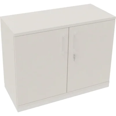 Flügeltürenschrank 2OH B800xT442xH781 si/Weiß Flügeltürenschrank 2OH B800xT442xH781 si/Weiß