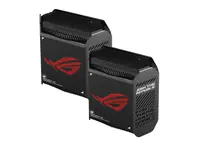 ASUS ROG Rapture GT6 - WLAN-System - (2 Router) - bis zu 539 m² - Netz 1GbE, 2.5GbE - Wi-Fi 6 - Dual-Band