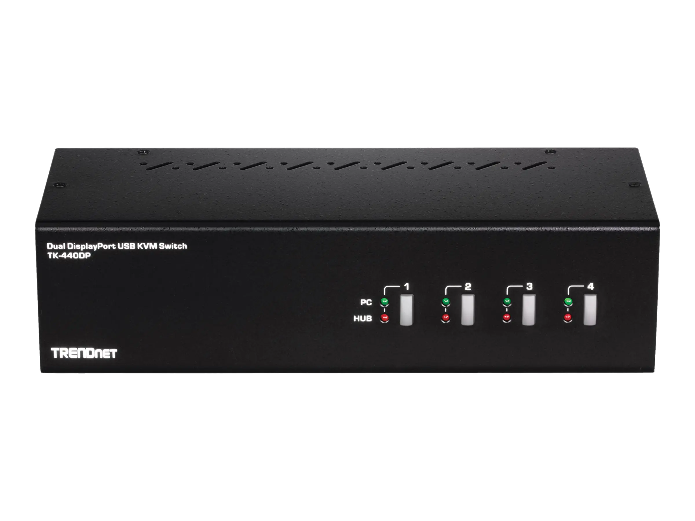 TRENDnet TK 440DP - KVM-/Audio-/USB-Switch - 4 x KVM/Audio/USB - 1 lokaler Benutzer - Desktop - TAA-konform TRENDnet TK 440DP - KVM-/Audio-/USB-Switch - 4 x KVM/Audio/USB - 1 lokaler Benutzer - Desktop - TAA-konform
