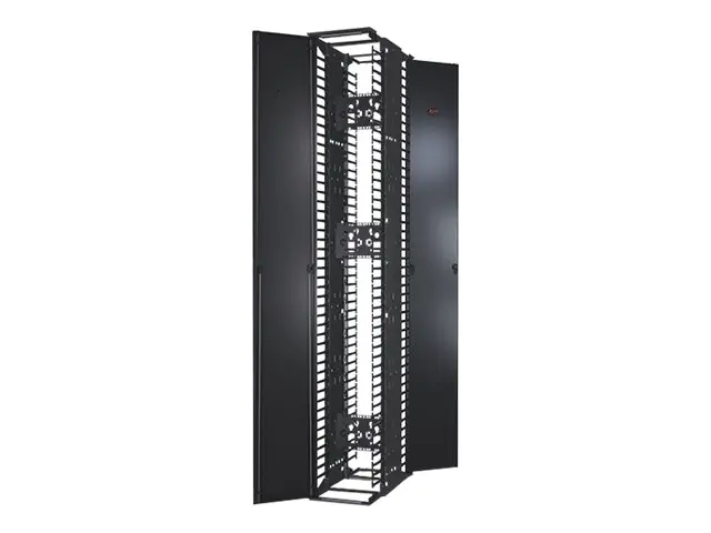 APC Cable Management - Rack - Kabelführungssatz - Schwarz - für P/N: NBWL0355A, SMC15002U-BR, SMT3000I2U-BR, SMX2000LVNCUS, SMX3000HV-BR, SMX3000LV2U-BR