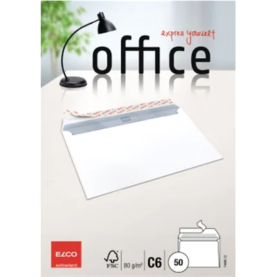 ELCO Briefumschlag Office 7446012 C6 oF hk weiß 50 St./Pack. ELCO Briefumschlag Office 7446012 C6 oF hk weiß 50 St./Pack.