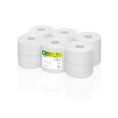 Satino Toilettenpapier comfort 2-lagig Papier, 100 % recycelt hochweiß 720 Bl./Rl. 12 Rl./Pack. Satino Toilettenpapier comfort 2-lagig Papier, 100 % recycelt hochweiß 720 Bl./Rl. 12 Rl./Pack.