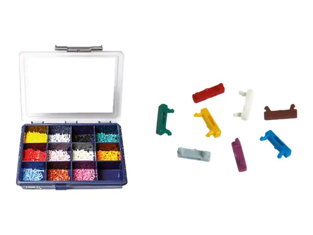 EasyLan DualBoot LED - Farbcodierung für Stecker - orange (Packung mit 100)