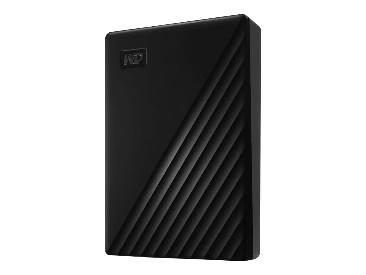 WD My Passport WDBPKJ0050BBK - Festplatte - verschlüsselt - 5 TB - extern (tragbar) WDBPKJ0050BBK-WESN