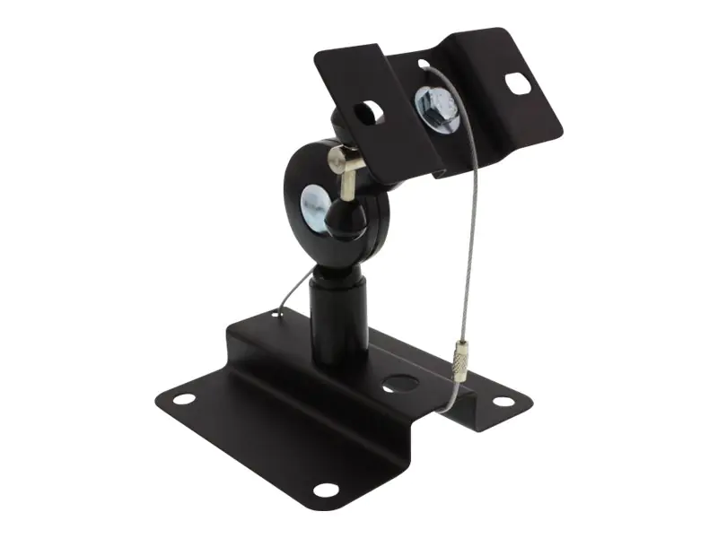 InLine - Befestigungskit (Wand-/Deckenhalterung) - für Lautsprecher - Schwarz (Packung mit 2)