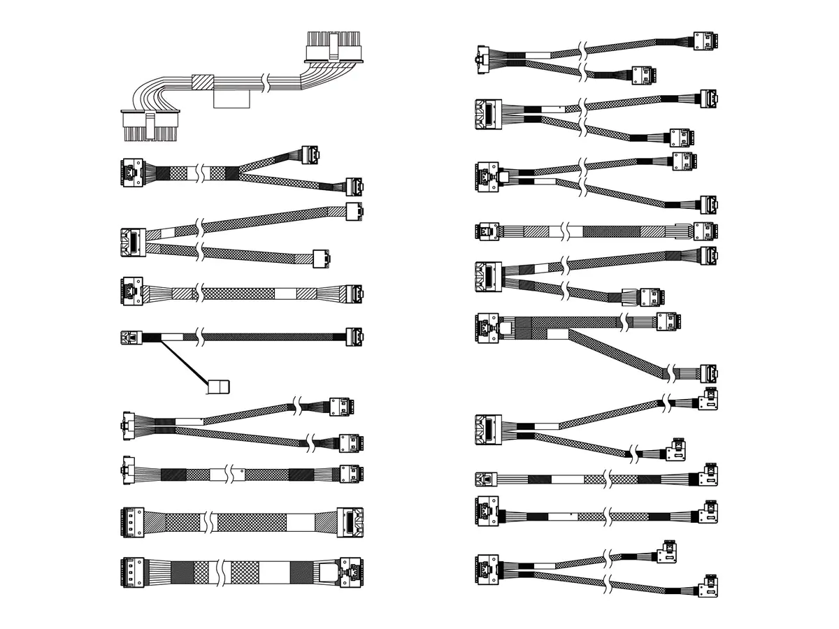 Lenovo Speicherkabelkit - für 3,5" Chassis