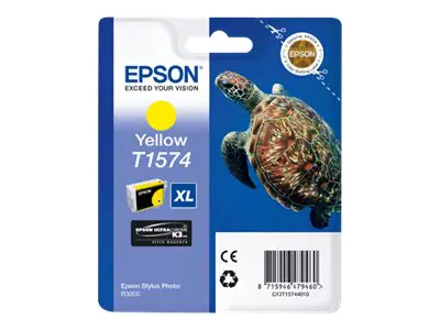Epson T1574 - 25.9 ml - Gelb - Original - Blisterverpackung - Tintenpatrone - für Stylus Photo R3000