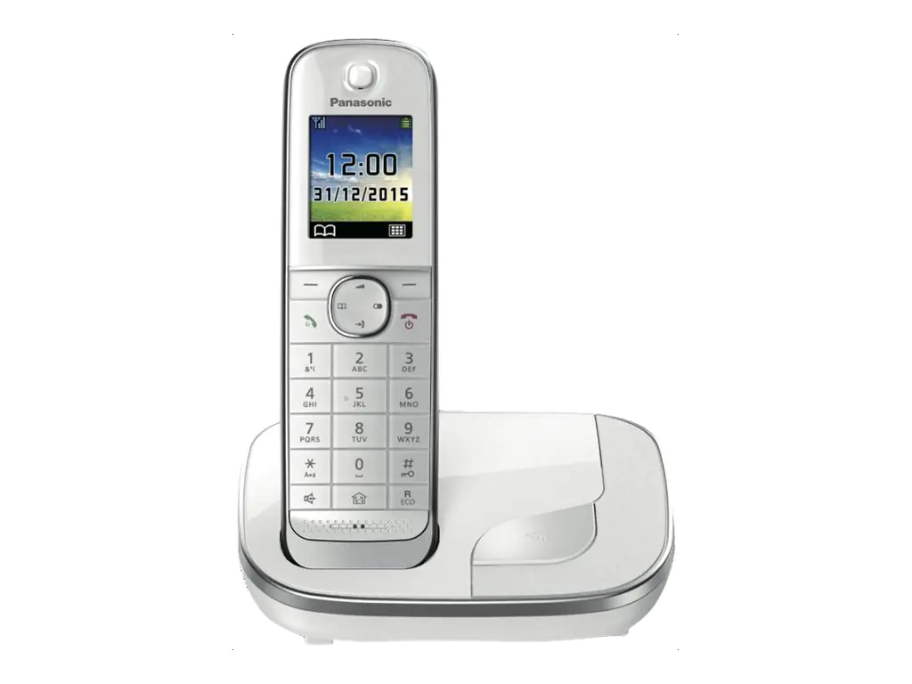 Panasonic KX-TGJ310GW - Schnurlostelefon mit Rufnummernanzeige - DECT - weiß