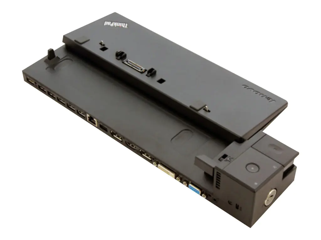 Lenovo ThinkPad Ultra Dock - Port Replicator - VGA, DVI, HDMI, 2 x DP - 170 Watt - Europa - für ThinkPad L460; L470; L560; L570; P50s; P51s; T460; T470; T560; T570; W54X; W550s; X260; X270