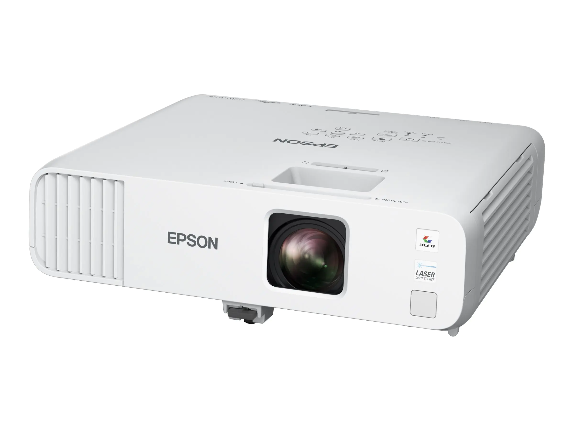 Epson EB-L200F - 3-LCD-Projektor - 4500 lm (weiß) - 4500 lm (Farbe) - Full HD (1920 x 1080) - 16:9 - 1080p - 802.11a/b/g/n wireless / LAN / Miracast Wi-Fi Display - weiß