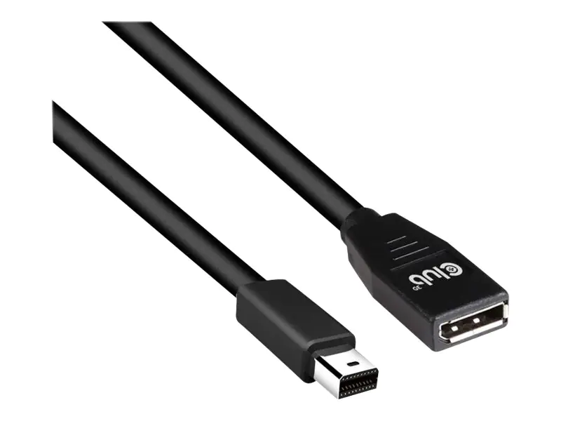 Club 3D - DisplayPort-Verlängerungskabel - Mini DisplayPort (M) zu DisplayPort (W) - DisplayPort 1.4 - 1 m - 8K Unterstützung