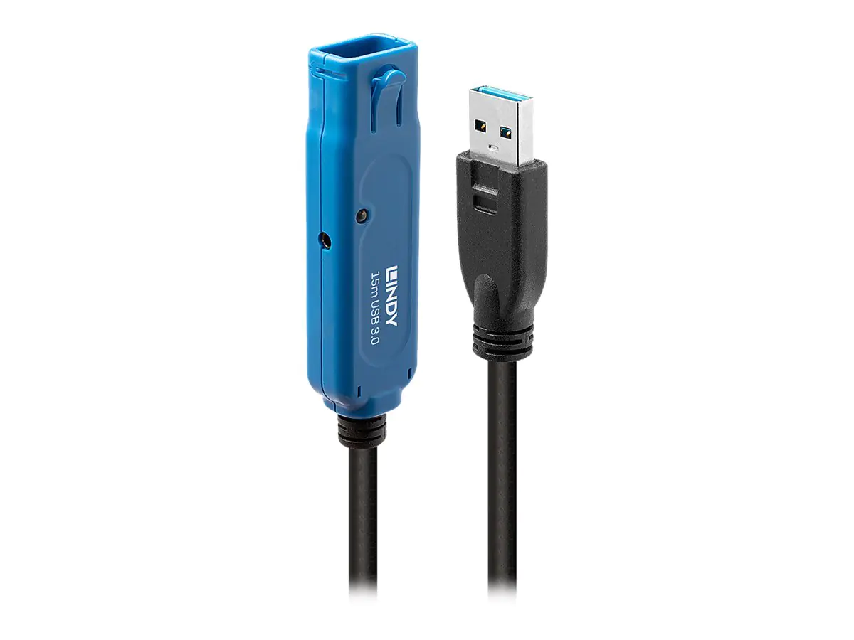 LINDY USB 3.0 Active Extension Cable Pro - USB-Erweiterung - USB, USB 2.0, USB 3.0 - bis zu 8 m LINDY USB 3.0 Active Extension Cable Pro - USB-Erweiterung - USB, USB 2.0, USB 3.0 - bis zu 8 m
