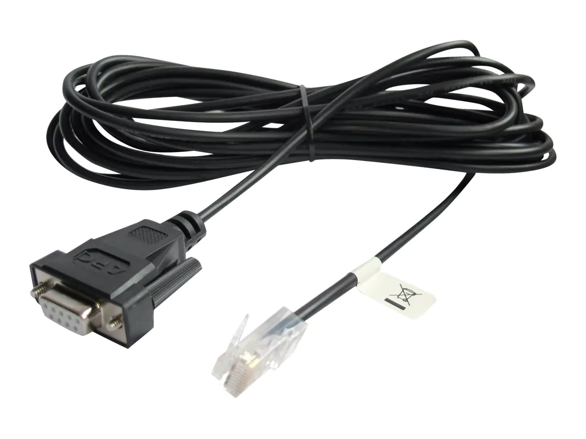 APC - Kabel seriell - RJ-45 (M) zu DB-9 (W) - 4.57 m - für P/N: SRV1KA-TW, SRV1KI-TW, SRV2KA-TW, SRV2KI-TW, SRV3KA-TW, SRV3KI-TW, SRV6KI-TW