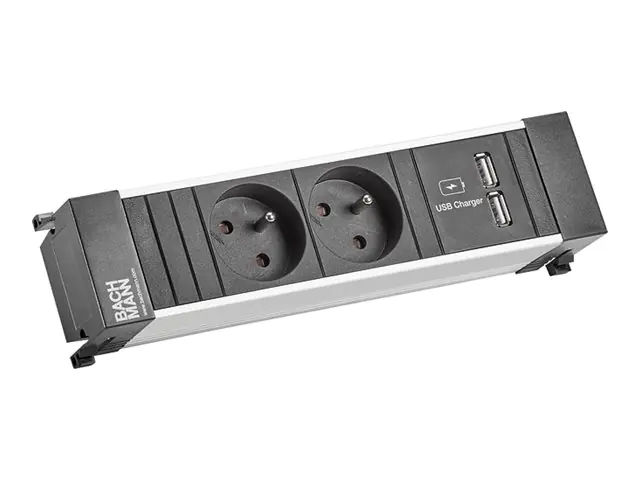Bachmann power Frame 2xUTE 1xUSB Charge - Zubehör Stromversorgung