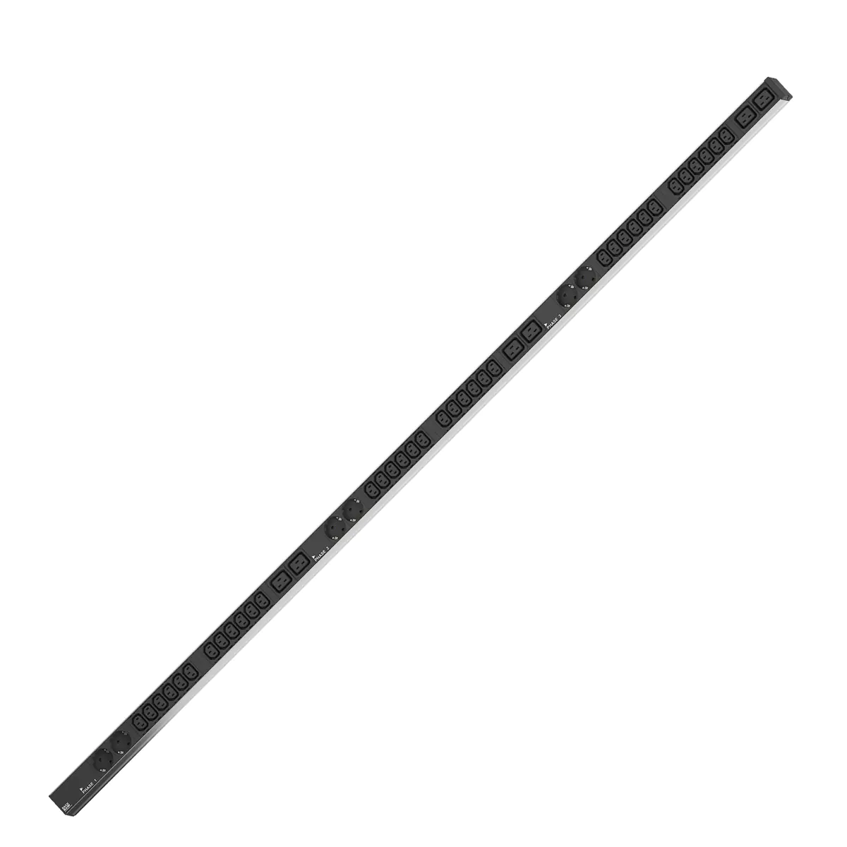 Bachmann IT PDU Basic - Stromverteilungseinheit (Rack - einbaufähig) - Wechselstrom 400 V - 3 Phasen - Ausgangsanschlüsse: 48 (6 x IEC 60320 C19, 36 x IEC 60320 C13, 6 x Leistungs-CEE 7/3) - 1U - 3 m Bachmann IT PDU Basic - Stromverteilungseinheit (Rack - einbaufähig) - Wechselstrom 400 V - 3 Phasen - Ausgangsanschlüsse: 48 (6 x IEC 60320 C19, 36 x IEC 60320 C13, 6 x Leistungs-CEE 7/3) - 1U - 3 m
