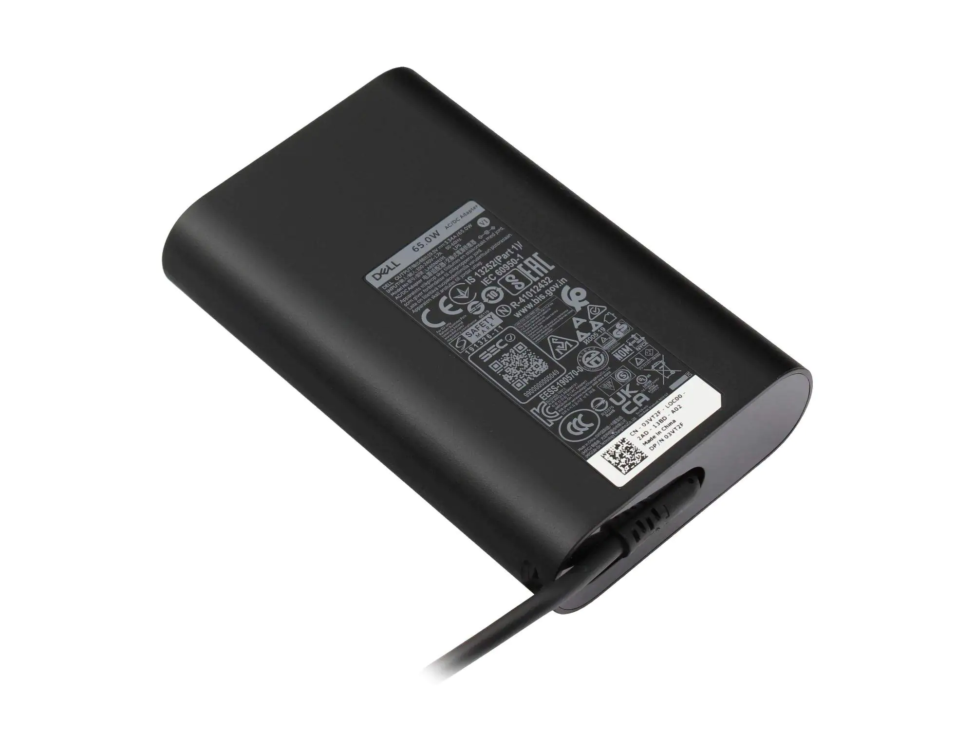 Dell E5 - Kit - Netzteil - 65 Watt - Europa - für Chromebook 11 31XX, 13 3380, 3120