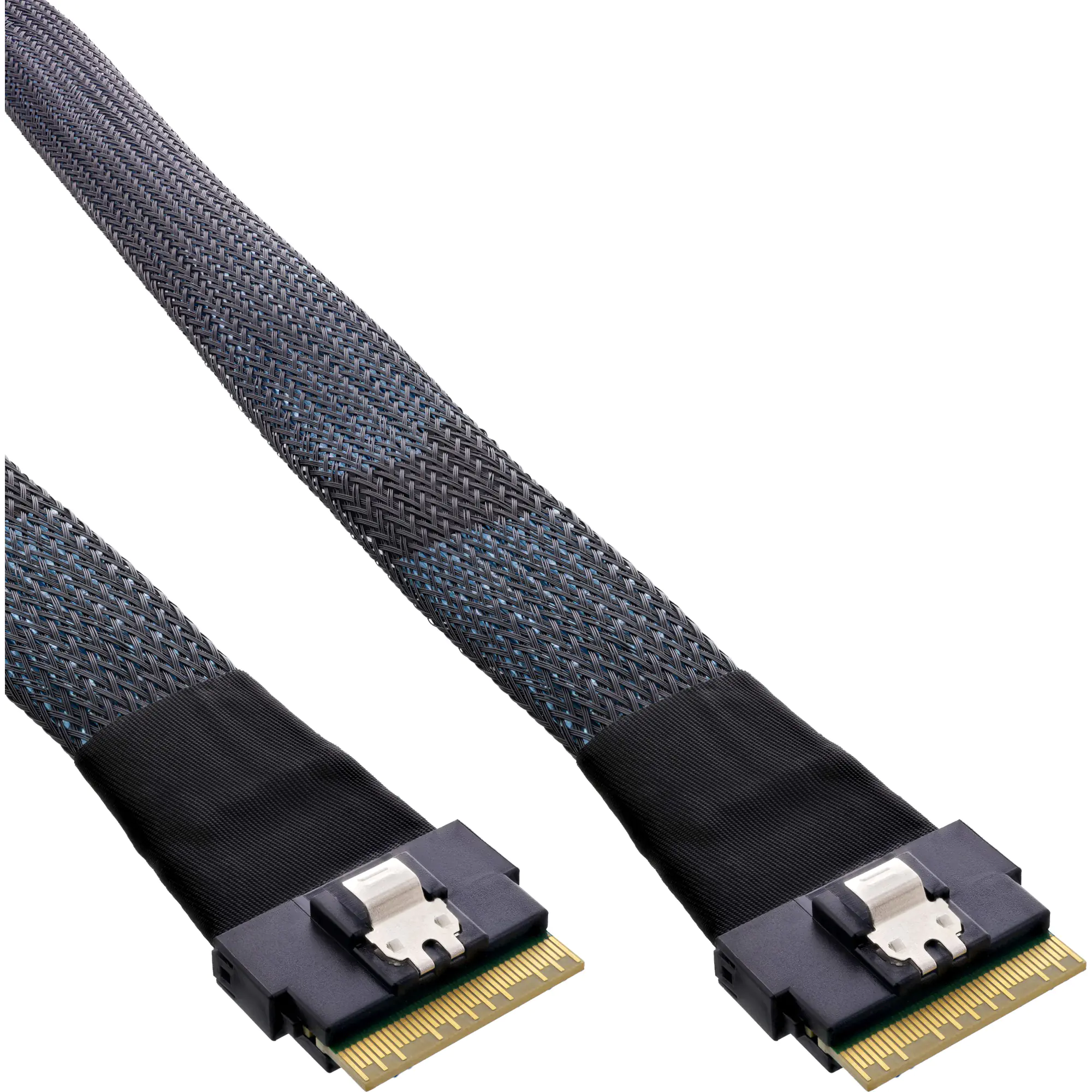 InLine - Internes SAS-Kabel - SAS 48Gbit/s - 8i Slim SAS (SFF-8654) (M) Verriegelung zu 8i Slim SAS (SFF-8654) (M) Verriegelung - 75 cm InLine - Internes SAS-Kabel - SAS 48Gbit/s - 8i Slim SAS (SFF-8654) (M) Verriegelung zu 8i Slim SAS (SFF-8654) (M) Verriegelung - 75 cm