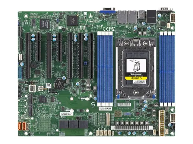 SUPERMICRO H12SSL-i - Motherboard - ATX - Socket SP3 - USB 3.0 - 2 x Gigabit LAN - Onboard-Grafik