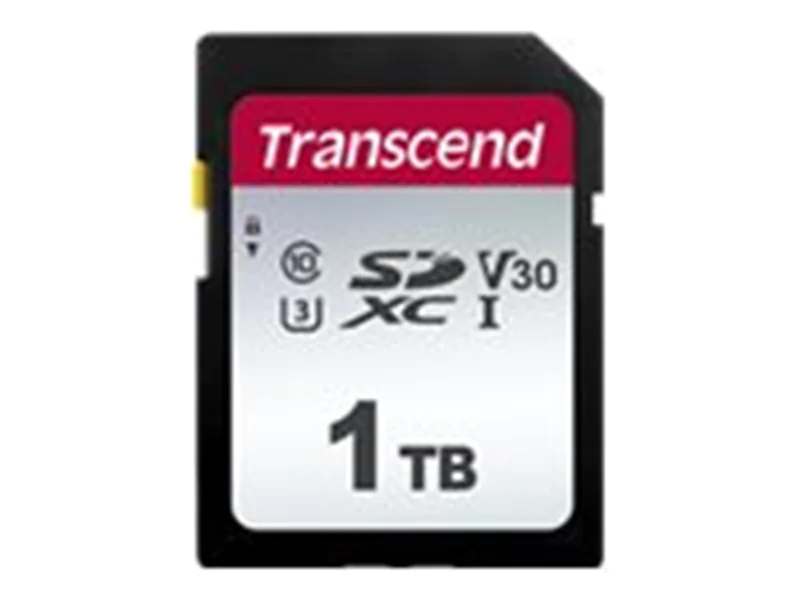 Transcend 300S - Flash-Speicherkarte - 1 TB - Video Class V30 / UHS-I U3 / Class10 - SDXC UHS-I Transcend 300S - Flash-Speicherkarte - 1 TB - Video Class V30 / UHS-I U3 / Class10 - SDXC UHS-I