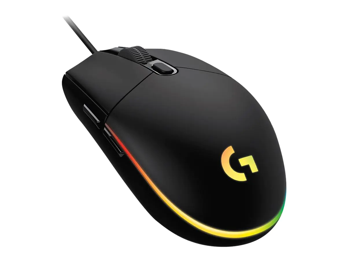 Logitech Gaming Mouse G203 LIGHTSYNC - Maus - optisch - 6 Tasten - kabelgebunden - USB - Schwarz Logitech Gaming Mouse G203 LIGHTSYNC - Maus - optisch - 6 Tasten - kabelgebunden - USB - Schwarz