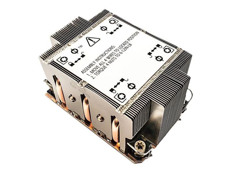 Inter-Tech N-8 - Prozessor-Luftkühler - passiv - (für: LGA4189) - Kupfer-Dampfkammer - 2U