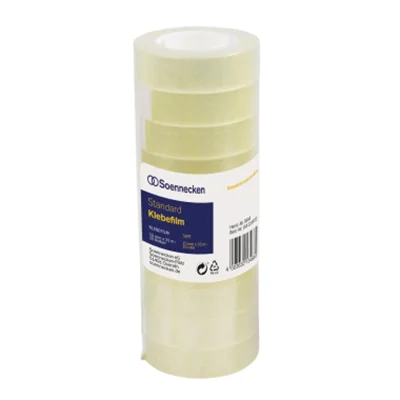 Soennecken Klebefilm 5844 15mmx33m transparent 10 St./Pack. Soennecken Klebefilm 5844 15mmx33m transparent 10 St./Pack.