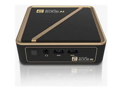 Sapphire Edge AI - Barebone - Mini-PC - 1 x Ryzen 4H020-02-40G