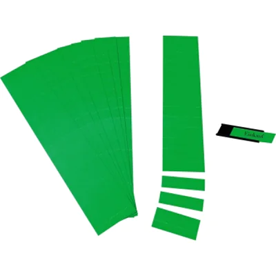 Ultradex Einsteckkarte C-Profil 6 x 1,7 cm (B x H) 190g/m² grün 170 St./Pack.