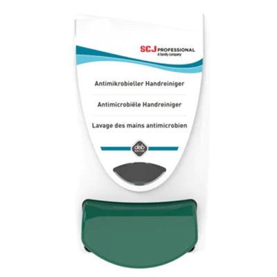 SC Johnson PROFESSIONAL Hautschutzspender Proline Antimikrobiell 13,2x23,5 x 11,7 cm (B x H x T) 1l nachfüllbar Kunststoff weiß/grün SC Johnson PROFESSIONAL Hautschutzspender Proline Antimikrobiell 13,2x23,5 x 11,7 cm (B x H x T) 1l nachfüllbar Kunststoff weiß/grün