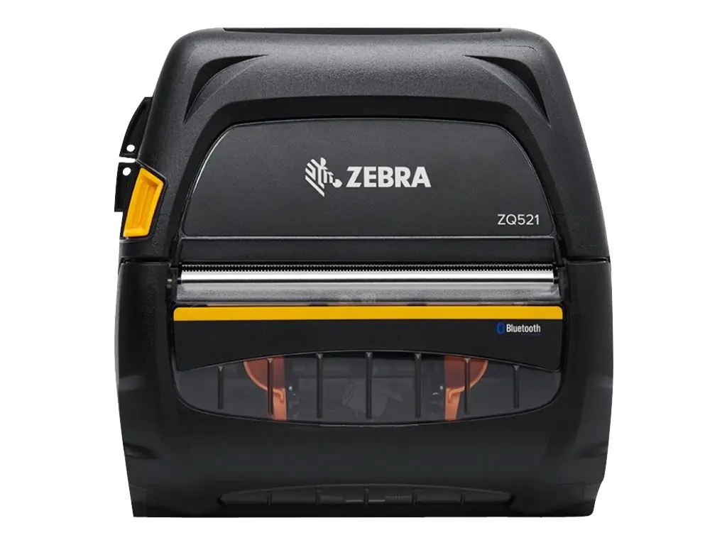 Zebra ZQ500 Series ZQ521 - Etikettendrucker - Thermodirekt - Rolle (11,3 cm) - 203 dpi - bis zu 127 mm/Sek. - USB 2.0, NFC, Bluetooth 4.1 - Abrisskante