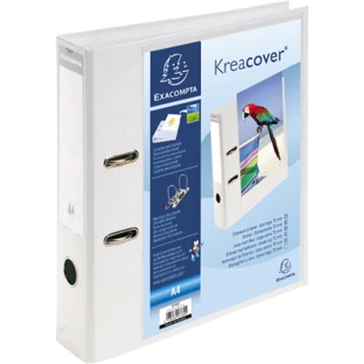 Exacompta Ordner KreaCover 53789E A4 70mm PVC weiß Exacompta Ordner KreaCover 53789E A4 70mm PVC weiß