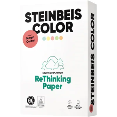 Steinbeis Color grün Recyclingpapier A 4 80 g 500 Bl. - Recyclingpapier - 80 g/m² 844631