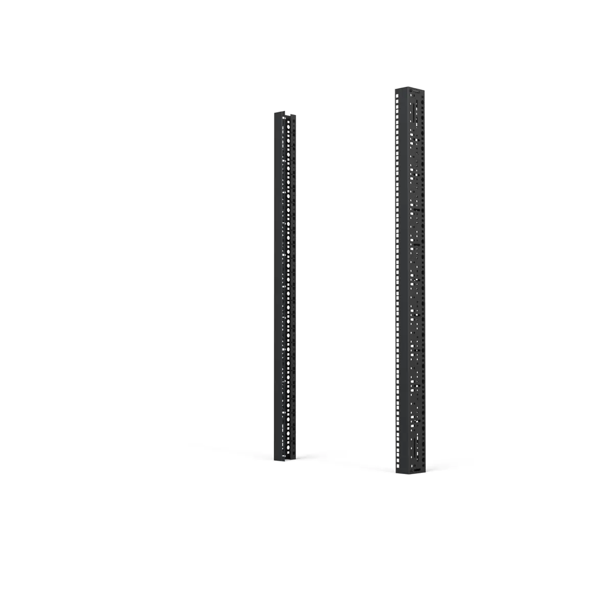 SCHROFF 23130-011, Montagestange, Stahl, Schwarz, 2 Stück(e) 23130011