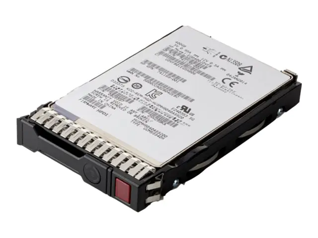 HPE - SSD - Read Intensive - 480 GB - Hot-Swap - 2.5" SFF (6.4 cm SFF) - SATA 6Gb/s - mit HPE Smart Carrier