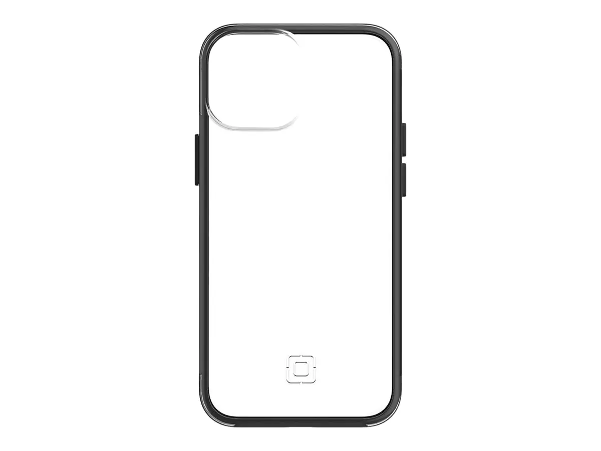 Incipio Organicore Clear - Hintere Abdeckung für Mobiltelefon - kompatibel mit MagSafe - Material auf pflanzlicher Basis - holzkohlefarben - für Apple iPhone 13 mini