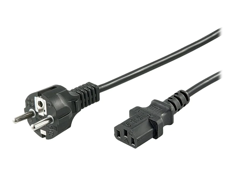 Goobay NK 106 S - Stromkabel - power IEC 60320 C13 zu power CEE 7/7 (M) 50098