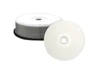 MediaRange Professional Line - 25 x BD-R HTL Type - 25 GB 4x - weiß - mit Tintenstrahldrucker