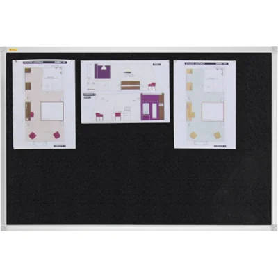 Franken GmbH Pinnwand x-tra!Line Textil schwarz PT331210