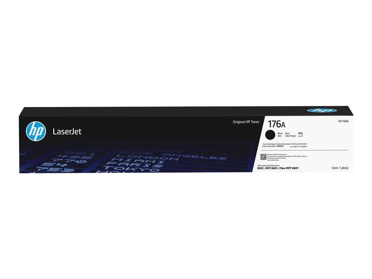 HP Toner W1760A Schwarz Original 45.000 Seiten 1 Stück