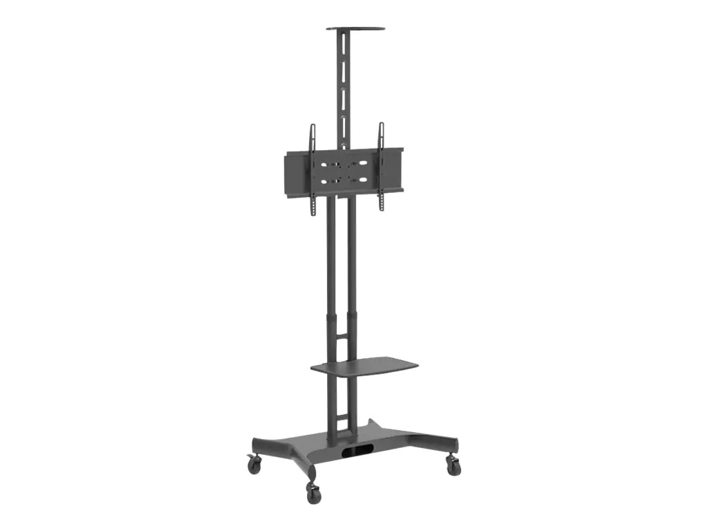 HAGOR HP Twin Stand - Wagen - für LCD-Anzeige/Kamera - Schwarz - Bildschirmgröße: 81.3-139.7 cm (32"-55") - Montageschnittstelle: bis zu 600 x 400 mm