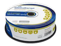 MediaRange - 25 x CD-R - 900 MB (100 Min.) 48x - Spindel