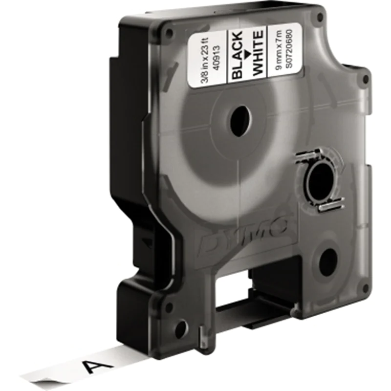 DYMO Schriftbandkassette D1 2093096 9mmx7m sw auf ws 10St.