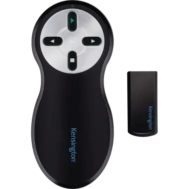 Kensington Fernbedienung Wireless Presenter 2,4 GHz 33374EU sw/silber Kensington Fernbedienung Wireless Presenter 2,4 GHz 33374EU sw/silber