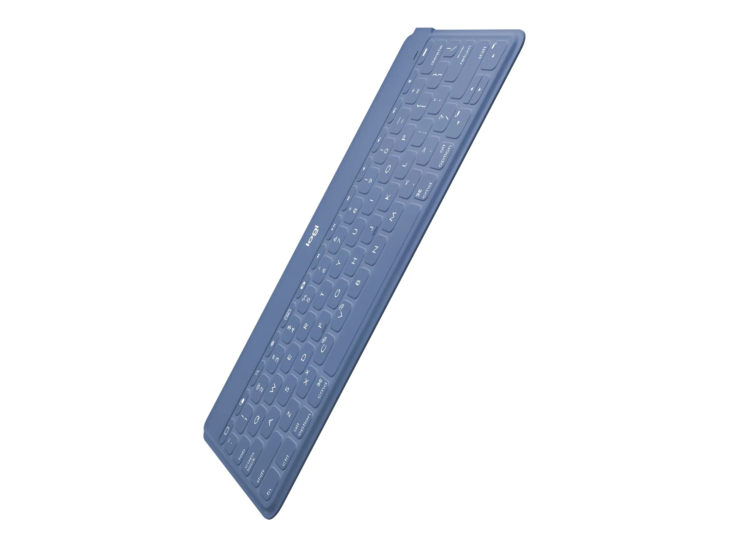 Logitech Keys-To-Go - Tastatur - kabellos - Bluetooth - QWERTY - US International - Classic Blue