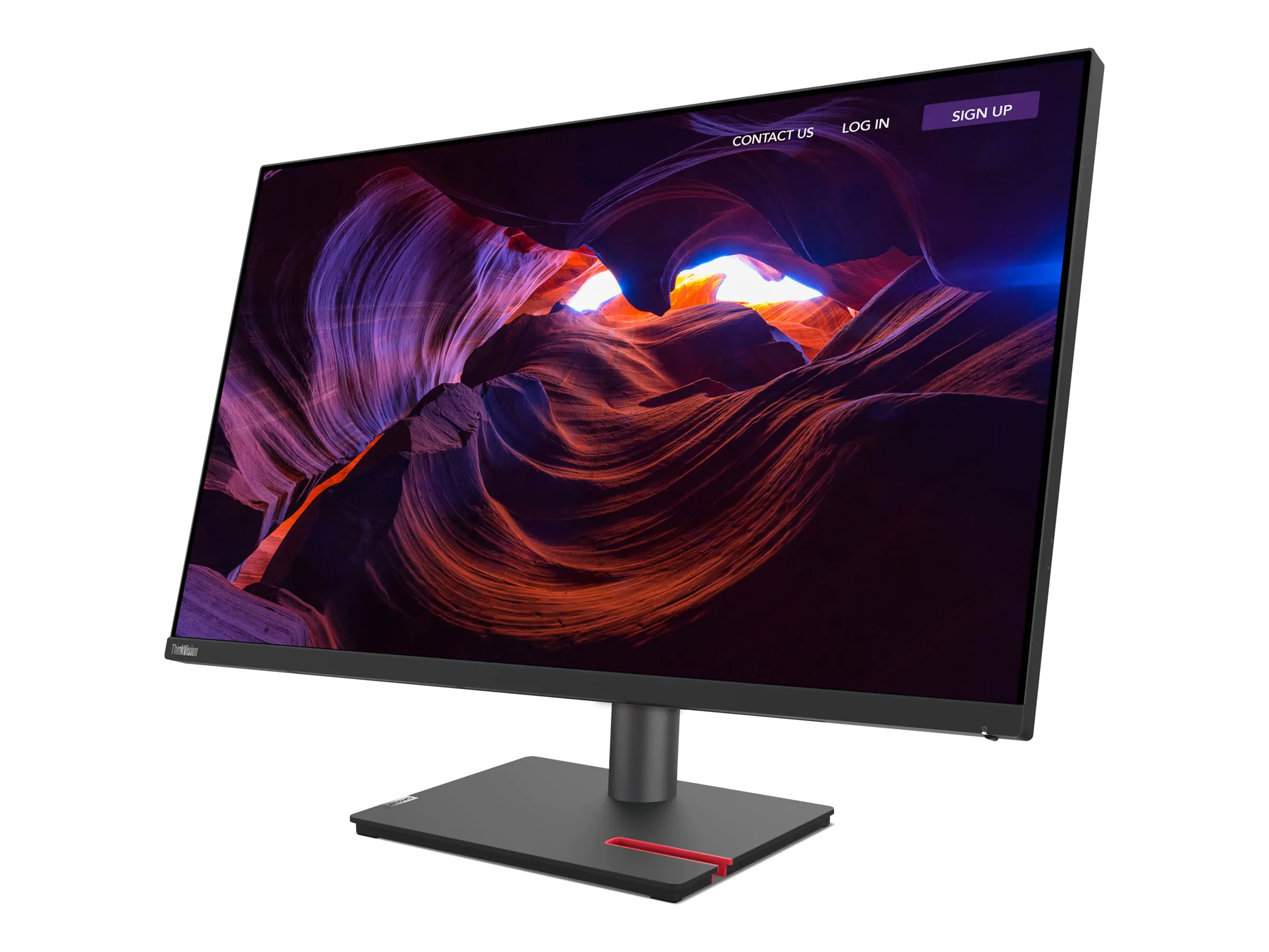 Lenovo ThinkVision P32p-30 - LED-Monitor - 80 cm (31.5") - 3840 x 2160 4K - IPS - 350 cd/m² - 1000:1 - 4 ms - HDMI, DisplayPort, USB - Raven Black - Campus