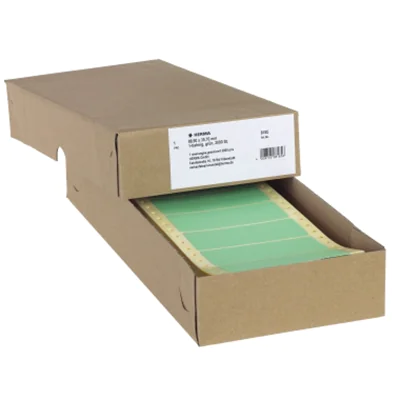 HERMA Etikett 8185 endlos 1bahnig 88,9x35,7mm grün 2.000 St./Pack. HERMA Etikett 8185 endlos 1bahnig 88,9x35,7mm grün 2.000 St./Pack.