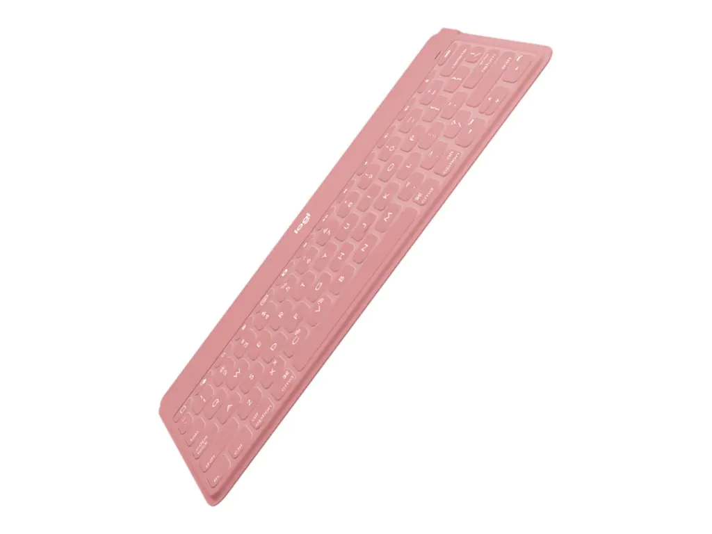 Logitech Keys-To-Go - Tastatur - kabellos - Bluetooth - QWERTY - US International - Blush