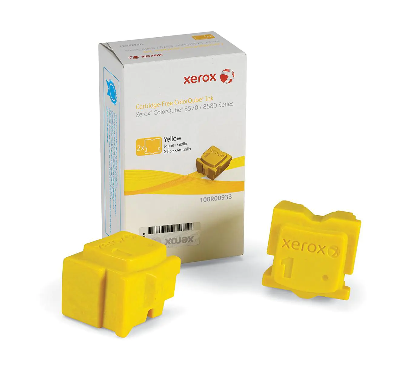 Xerox Solid Ink 108R00933 gelb 2.200 Seiten 2 Stück Xerox Solid Ink 108R00933 gelb 2.200 Seiten 2 Stück