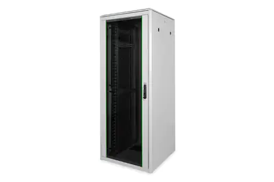 Digitus Varioflex-N Series - Schrank Netzwerkschrank - 800 x 800 mm (B x T) - Hellgrau, RAL 7035 - 42HE - 48.3 cm (19")
