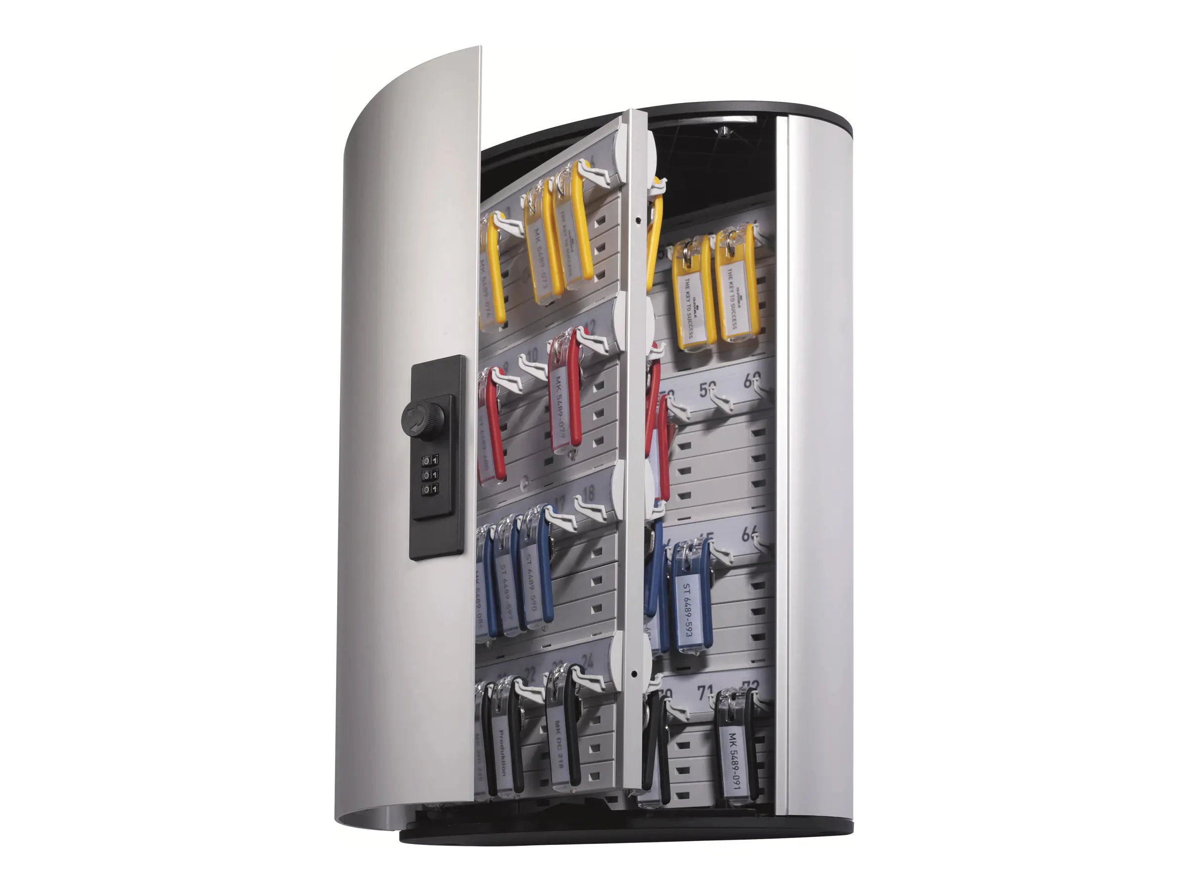 DURABLE Schlüsselschrank KEY BOX code 72 196723 metallic silber